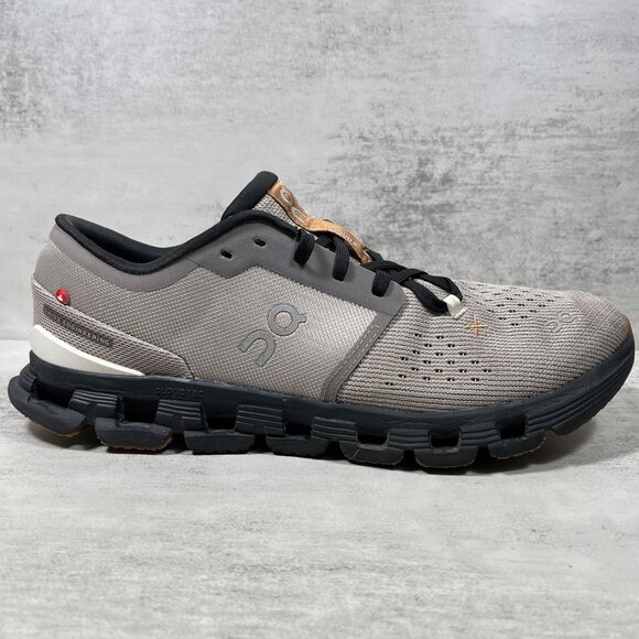 On Cloud X 4 Running Shoes - Men's Size 10.5 - Gray Black - Picture 4 of 9